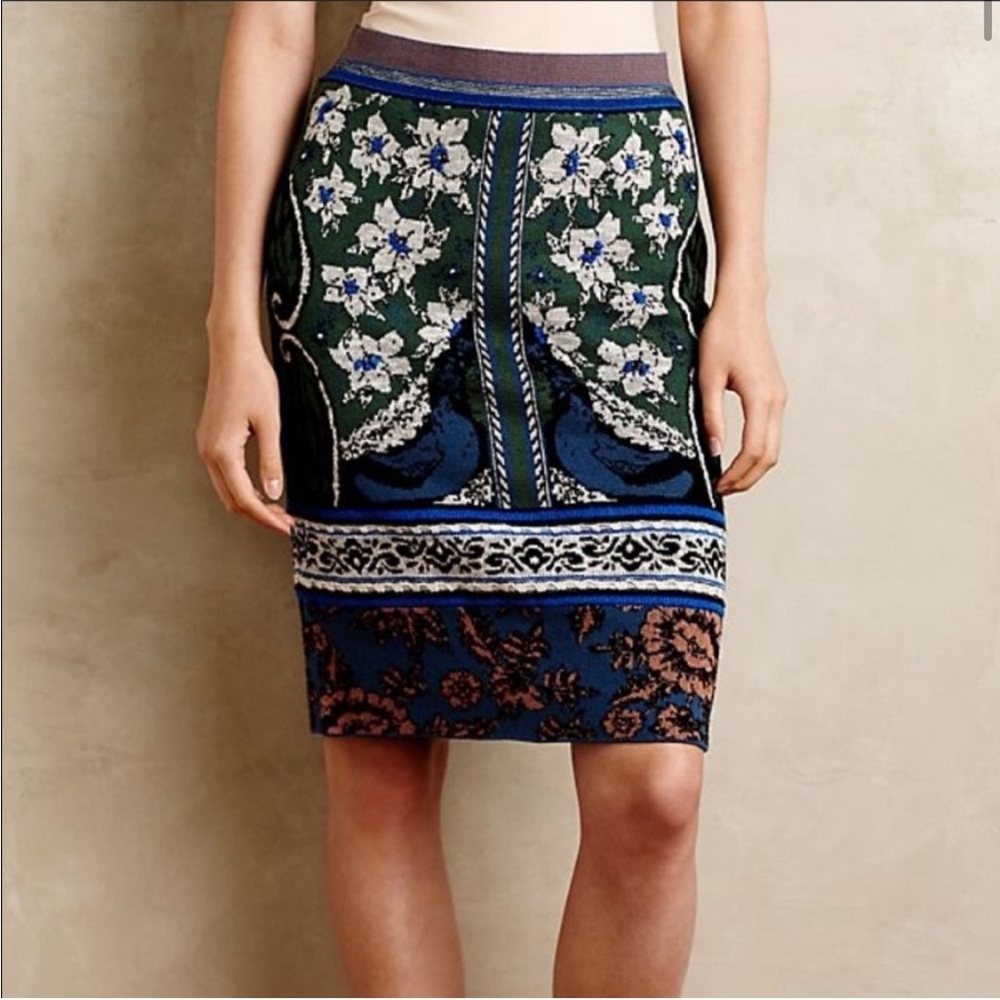 Anthropologie MOTH Wool Sweater Skirt